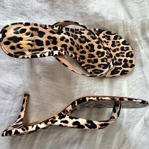 Leopard Print Women's Sandals